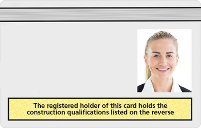 White Academically Qualified Person Card